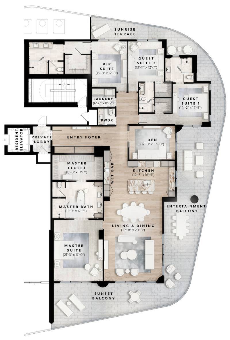 RCREB North Tower Website Floor Plans_Sized_ResidenceResidence01