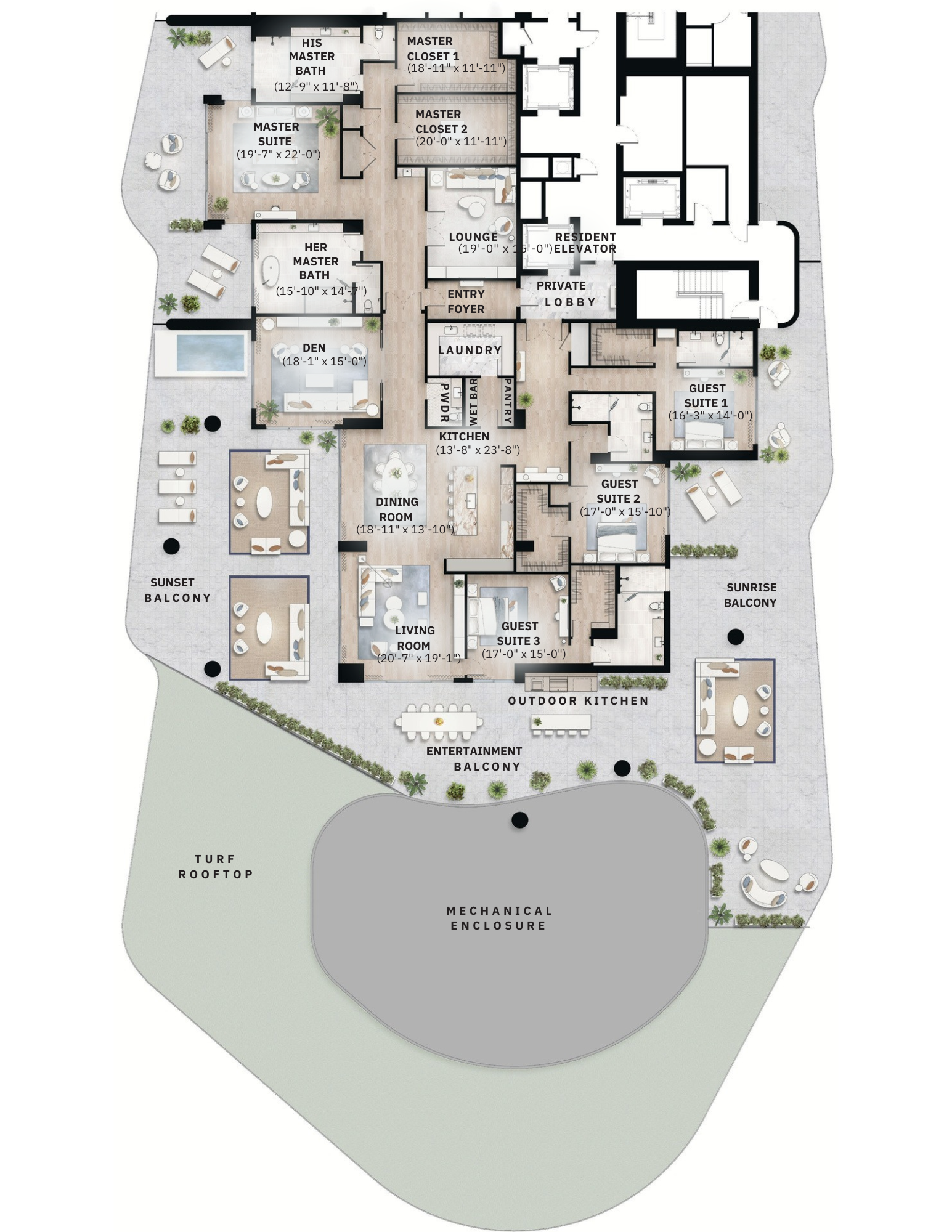 South Tower Penthouse 2 Bay View (1)